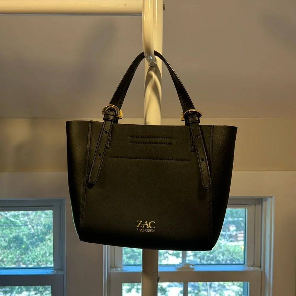 Zac Posen mini magnetic bag in black - Picture 1 of 4